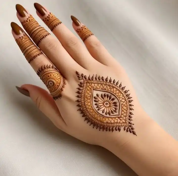 indian mehandi design photos